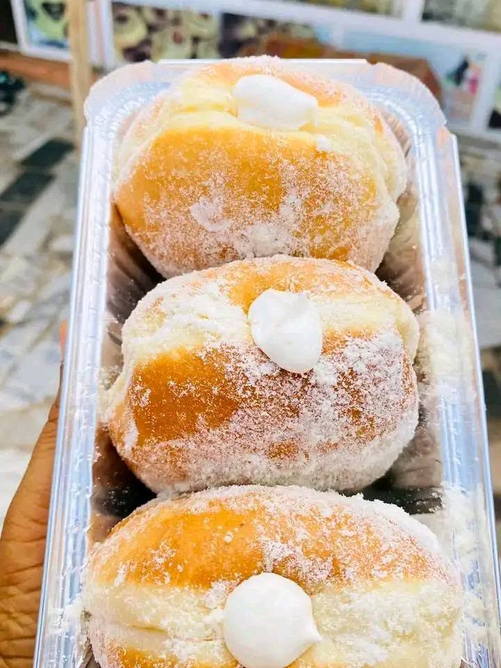 Milky doughnut